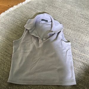 brandy collared shirt